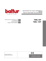 BALTUR TBML 150 P 60Hz  Use and Maintenance Manual