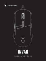 Oversteel INVAR RGB Gaming Mouse Manuale utente