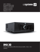 LD systems LD IMA 30 Mixing Amplifier Manuale utente