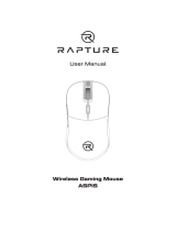 RAPTURE RPT-GMSA3370xx- ASPIS Wireless Gaming Mouse Manuale utente