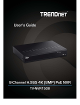 Trendnet TV-NVR1508 Guida utente