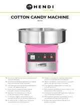 Hendi 282731 Cotton Candy Machine Manuale utente