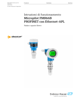 Endres+Hauser BA Micropilot FMR66B PROFINET Istruzioni per l'uso