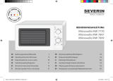 SEVERIN MW 7770 Microwave Manuale utente
