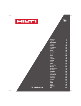 Hilti TE DRS­6-A Dust Removal System Manuale utente