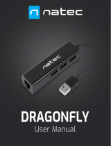 Natec DRAGONFLY Functional Adapter Hub Manuale utente