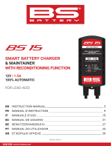 BS BATTERY BS15 Smart Battery Charger Istruzioni per l'uso
