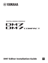 Yamaha DM7 Guida d'installazione