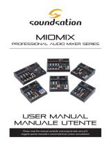 soundsation MIOMIX 404FXM Manuale utente