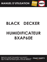 BLACK DECKER BXAP60E Air Purifier Manuale utente
