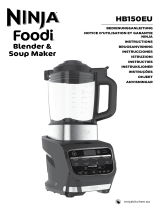 Ninja HB150EU Blender and Soup Maker Istruzioni per l'uso