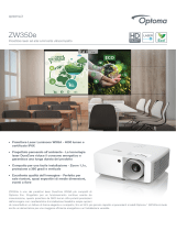 Optoma ZW350e Manuale del proprietario