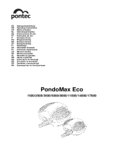 Pontec 2500 PondoMax Eco Pond Pump Manuale utente