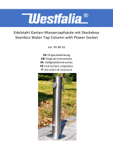 Westfalia 95 99 33 Stainless Water Tap Column Manuale utente
