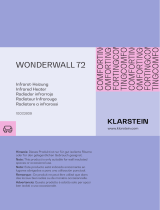 Klarstein 10032809 Wonderwall 72 Infrared Heater Manuale utente