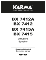 Karma BX 7412A Manuale del proprietario