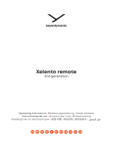 Beyerdynamic 2nd Generation Xelento Remote Manuale utente