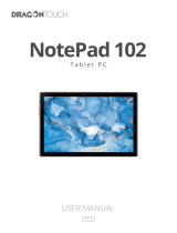 Dragon Touch NOTEPAD 102 Manuale utente
