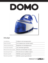 Domo Dampfbügeleisen, Bügelstation "DO1069S", 1,2 Liter Wassertank, 5 bar, 2200 Watt Istruzioni per l'uso