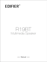 EDIFIER R19BT Multimedia Speaker Manuale utente