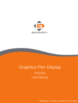 GAOMON PD2200 Graphics Pen Display Manuale utente