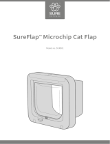 SURE petcare SUR001 SureFlap Microchip Cat Flap Guida utente