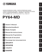 Yamaha PY64 Manuale del proprietario