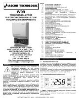 Ascon tecnologic W09 Manuale del proprietario