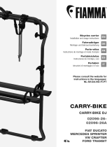 Fiamma 02096-26 Carry Bike DJ For Rear Door Manuale utente