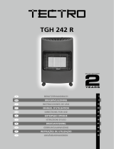 Tectro TGH 242 R Gas Room Heater Manuale utente