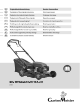 Garten Meister GM 464.3 R Petrol Lawnmower Manuale utente