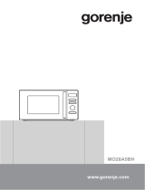 Gorenje MO28A5BH Combined Microwave Oven Manuale utente