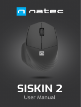 Natec SISKIN 2 USB Type-A Wireless Mouse Manuale utente