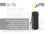 Trevi XJ 90 X Jump Amplified Bluetooth Speaker Guida utente