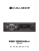 Caliber RMD 056DAB-BT Car radio 4×75 Watts Manuale utente