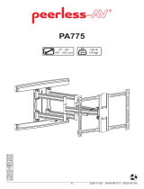 PEERLESS-AV PA775 Guida d'installazione