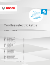 Bosch TWK6A5 Cordless Electric Kettle Manuale utente