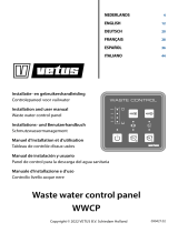 Vetus WWCP Waste Water Control Panel Manuale utente