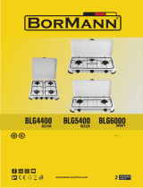BorMann BLG4400 Double Gas Burner Manuale utente