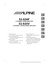 Alpine S2-A36F Manuale del proprietario