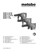 Metabo KHEV 5-40 BL Combi Hammer Manuale utente