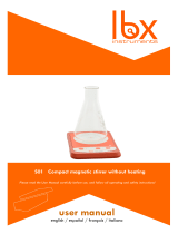 IbX instruments S01 Compact Magnetic Stirrer Manuale utente