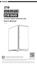 ZALMAN Z10 ATX MID Tower Computer Case Manuale utente