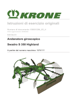Krone BA Swadro S 350 Highland (KS 104-51) Istruzioni per l'uso