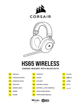 Corsair HS65 Wireless Gaming Headset Manuale utente