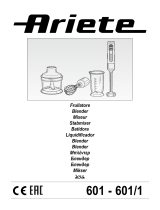 ARIETE 0601-01 Handheld Blender Manuale utente