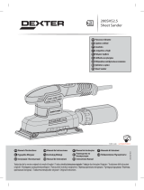 Dexter 200SHS2.5 Corded Orbital Sander Manuale utente