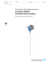 Endres+Hauser Levelflex FMP50 FOUNDATION Fieldbus Istruzioni per l'uso