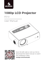 NexiGo PJ10 LCD Projector Manuale utente