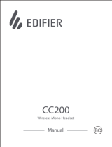 EDIFIER CC200 Wireless Mono Headset Manuale utente